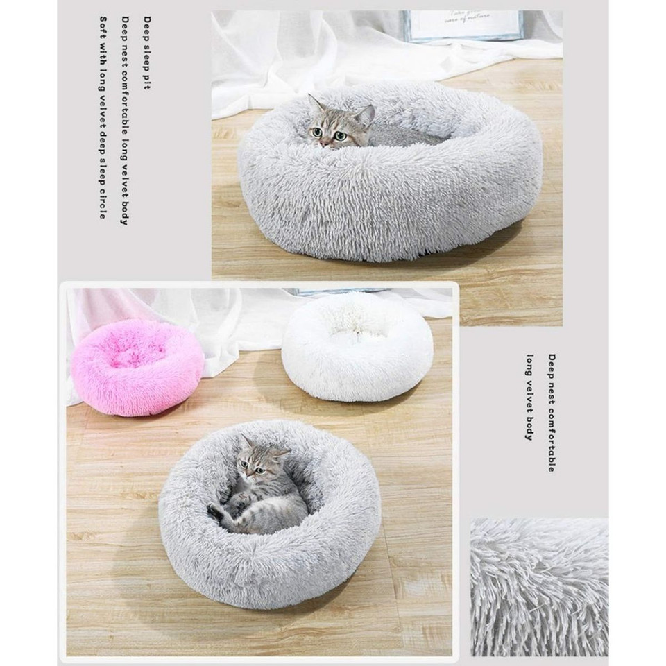 Fluffy Round Pet Bed product image