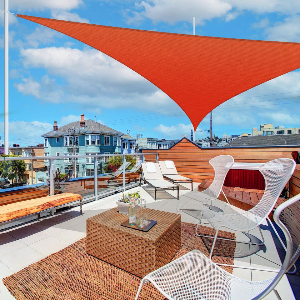 Yescom 25-foot Triangle Sun Shade product image