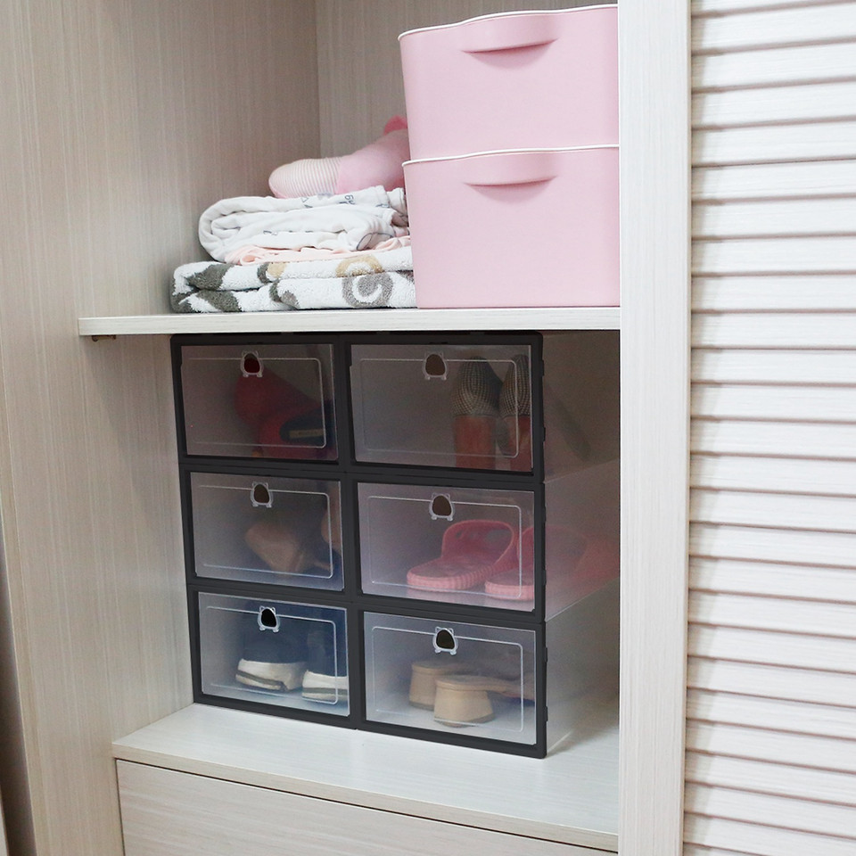 NewHome™ 6-Drawer Opaque Shoe Bin product image