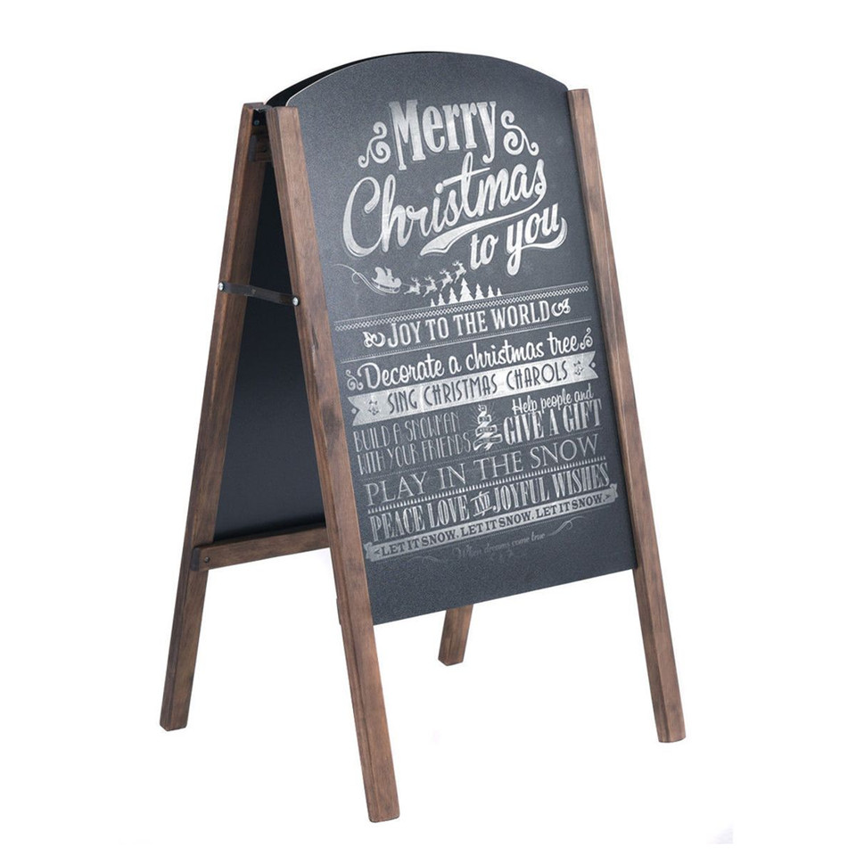 Wooden  A-Frame Chalkboard Sign product image
