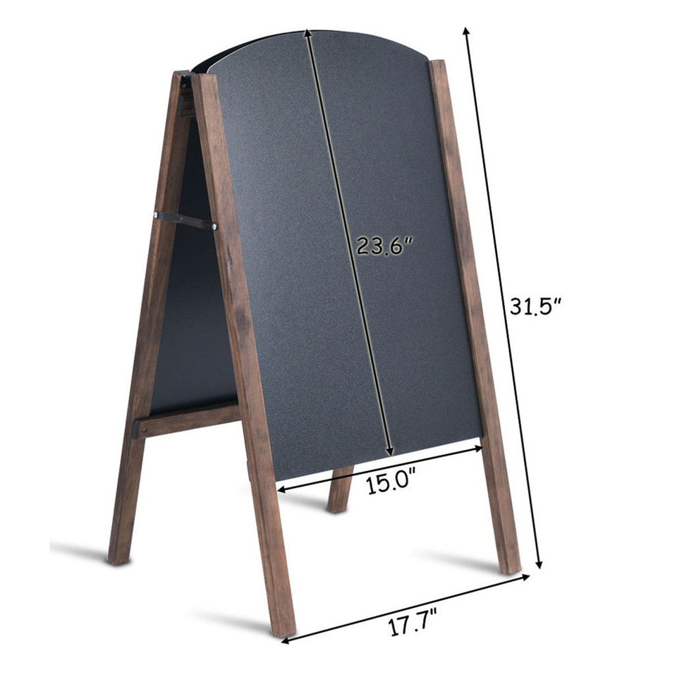 Wooden  A-Frame Chalkboard Sign product image