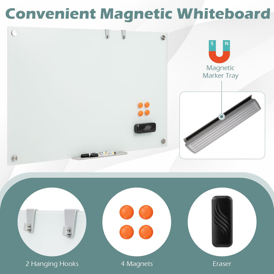 Magnetic Glass Whiteboard  product image