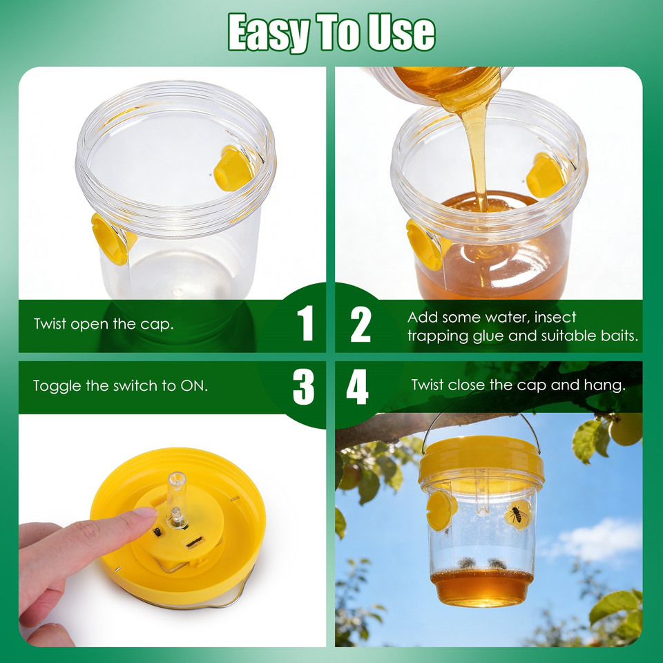 Solar Wasp Trap (3-Pack) product image
