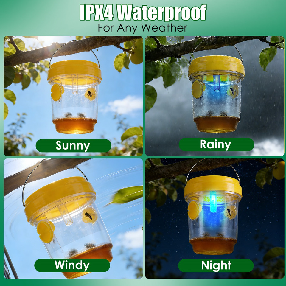 Solar Wasp Trap (3-Pack) product image