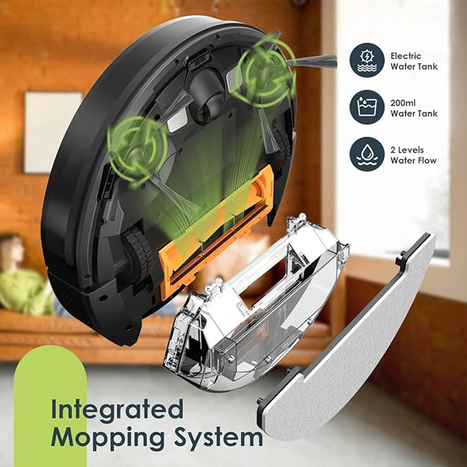 Xiebro 3-in-1 Robot Vacuum Mop Combo product image