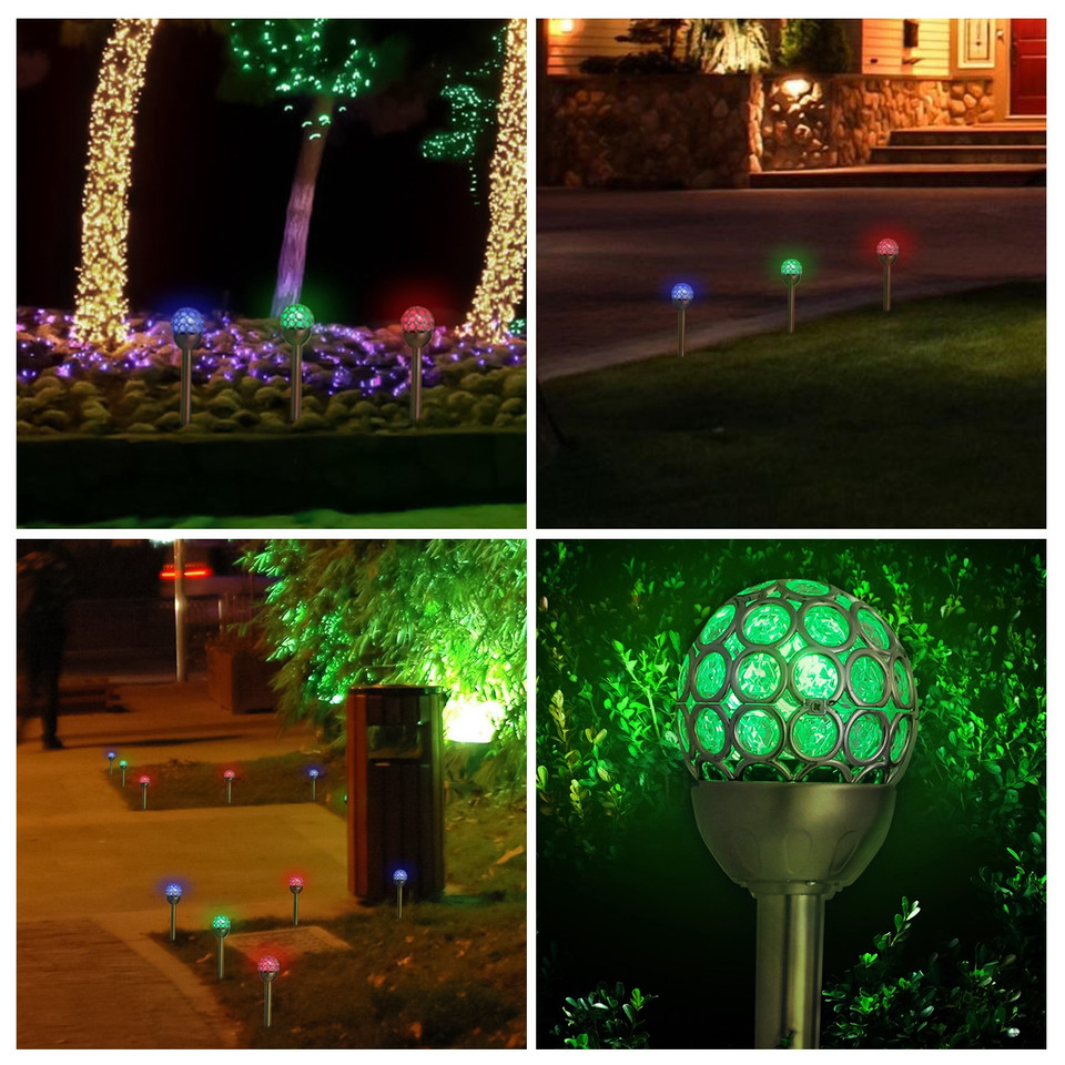 Solar Garden RGB Ball Light (3-Pack) product image