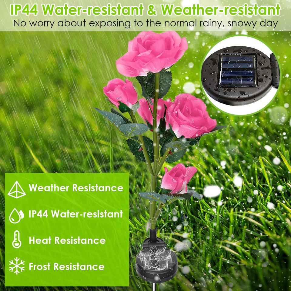 Solar Garden Rose Light (2-Pack) product image