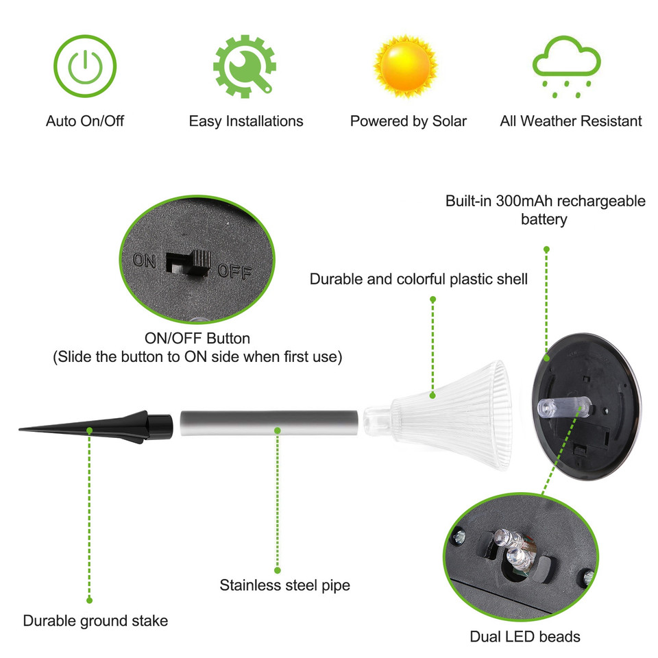 Solar Garden Light (4-Pack) product image