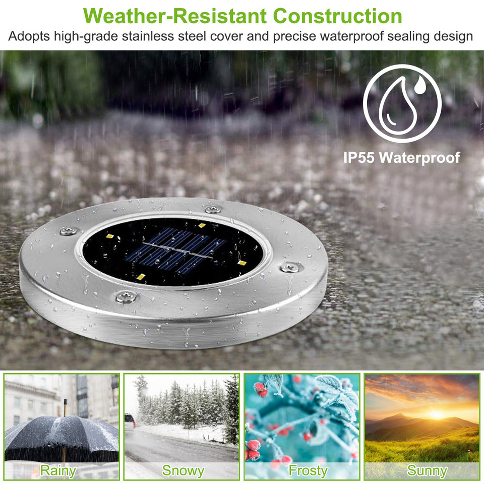 Solar Ground Light (4-Pack) product image