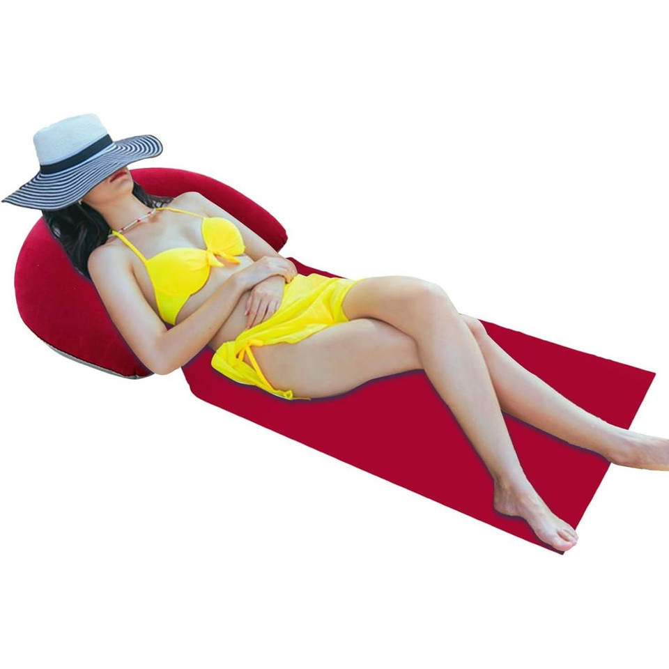 Portable Beach Mat with Inflatable Pillow product image