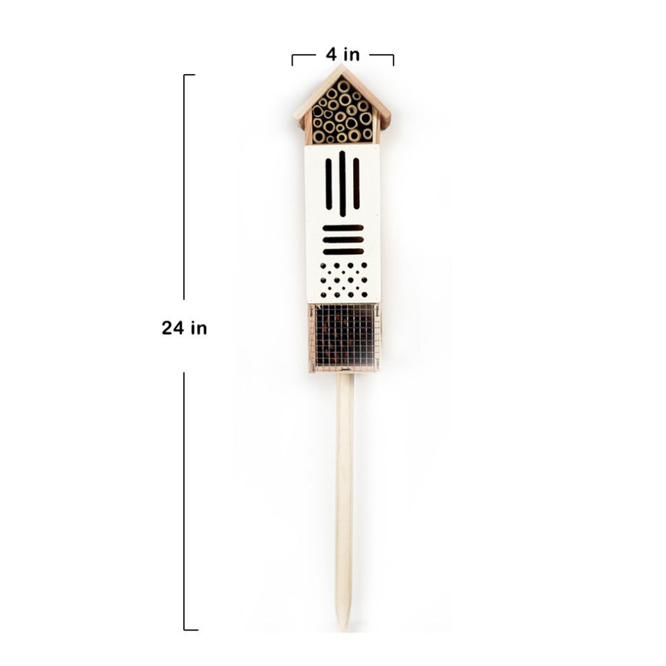 Bee & Butterfly Wooden Insect Home or Palace (1 or 2-Pack) product image