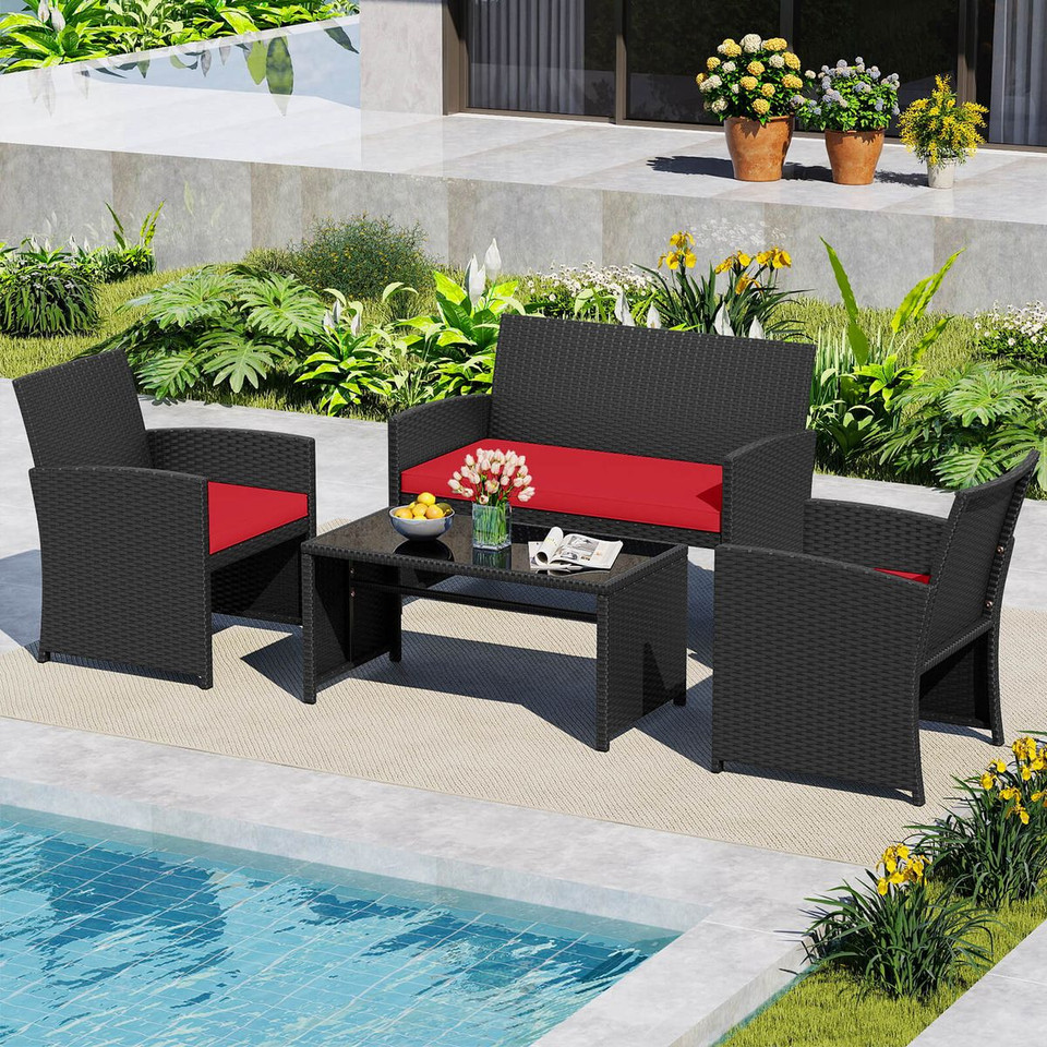 Patio Conversation Set (4 Pieces) product image
