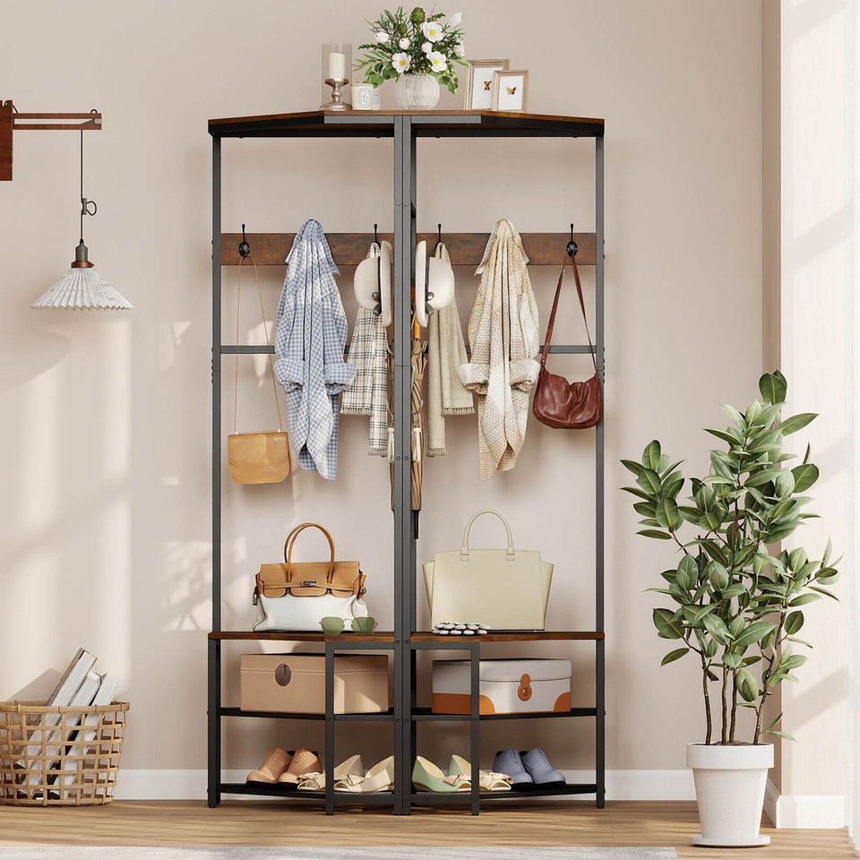 Corner Freestanding Coat Rack  product image