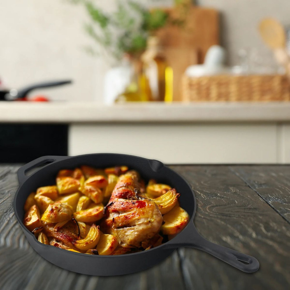 Jim Beam 10-inch Cast Iron Skillet product image