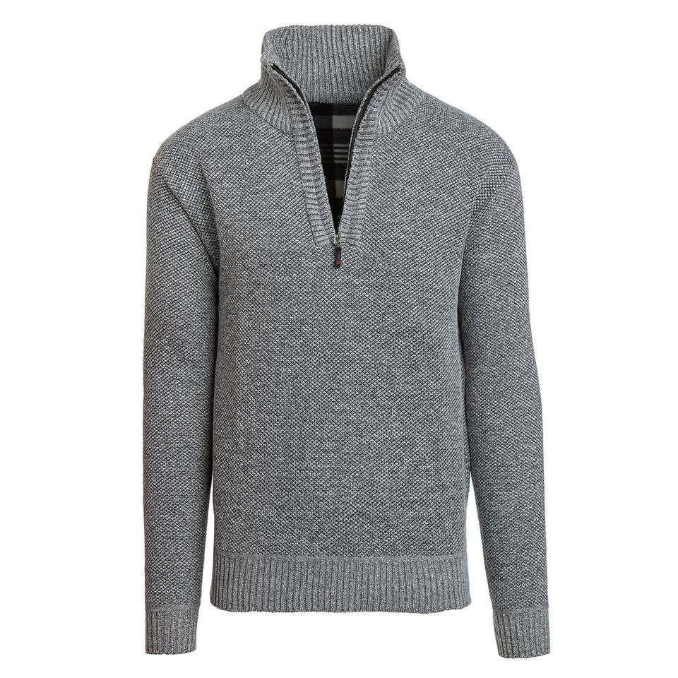 Men's Casual Half-Zip Fleece Sweater product image