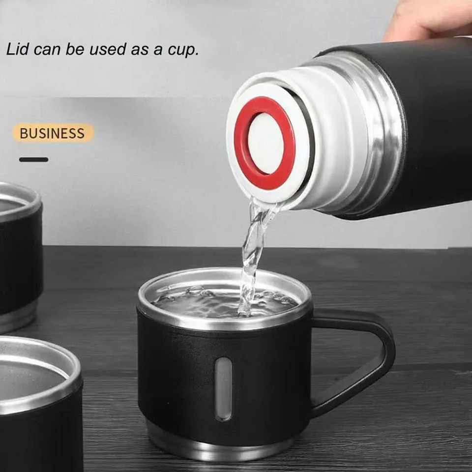 3-Lid Insulated Water Bottle product image