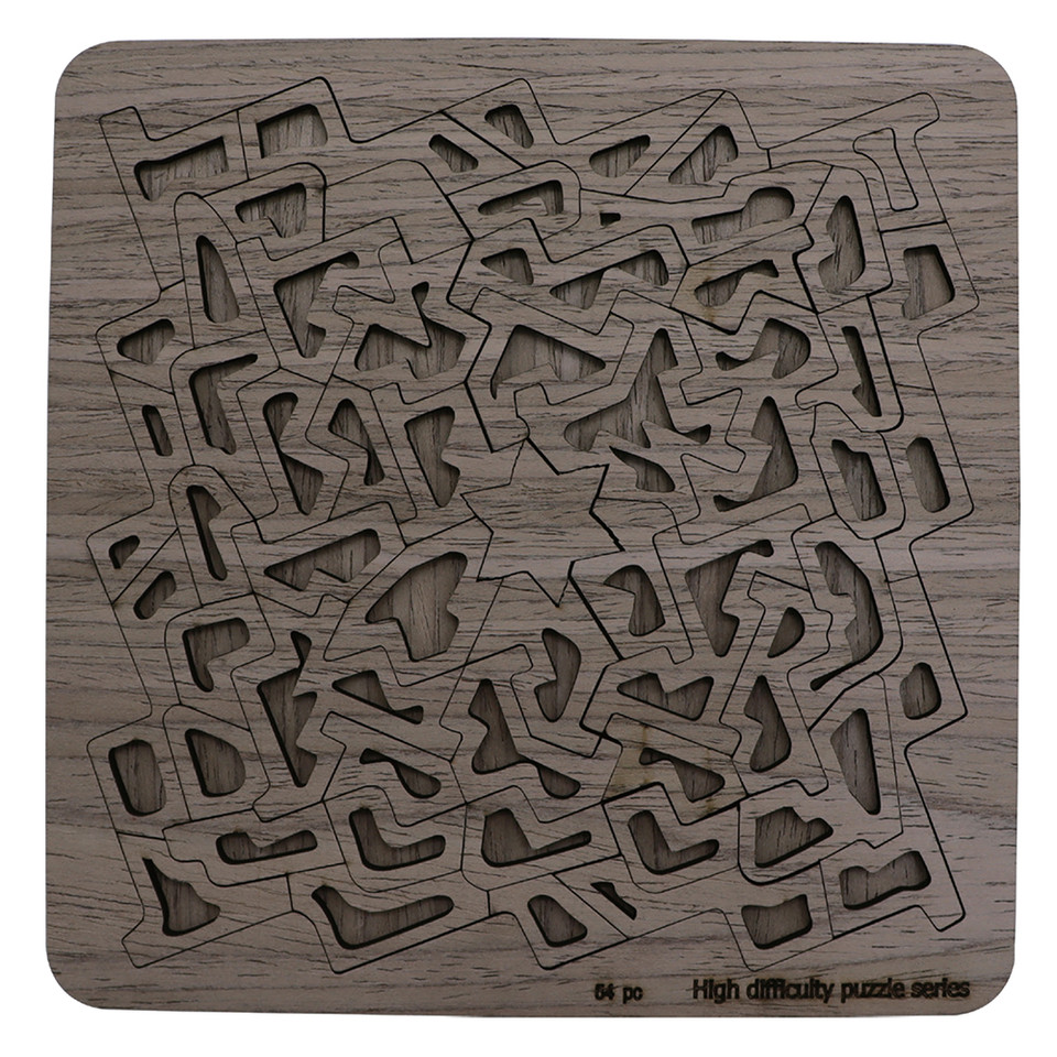 54-Piece Mind-Bending Wooden Jigsaw Puzzle for Adults product image