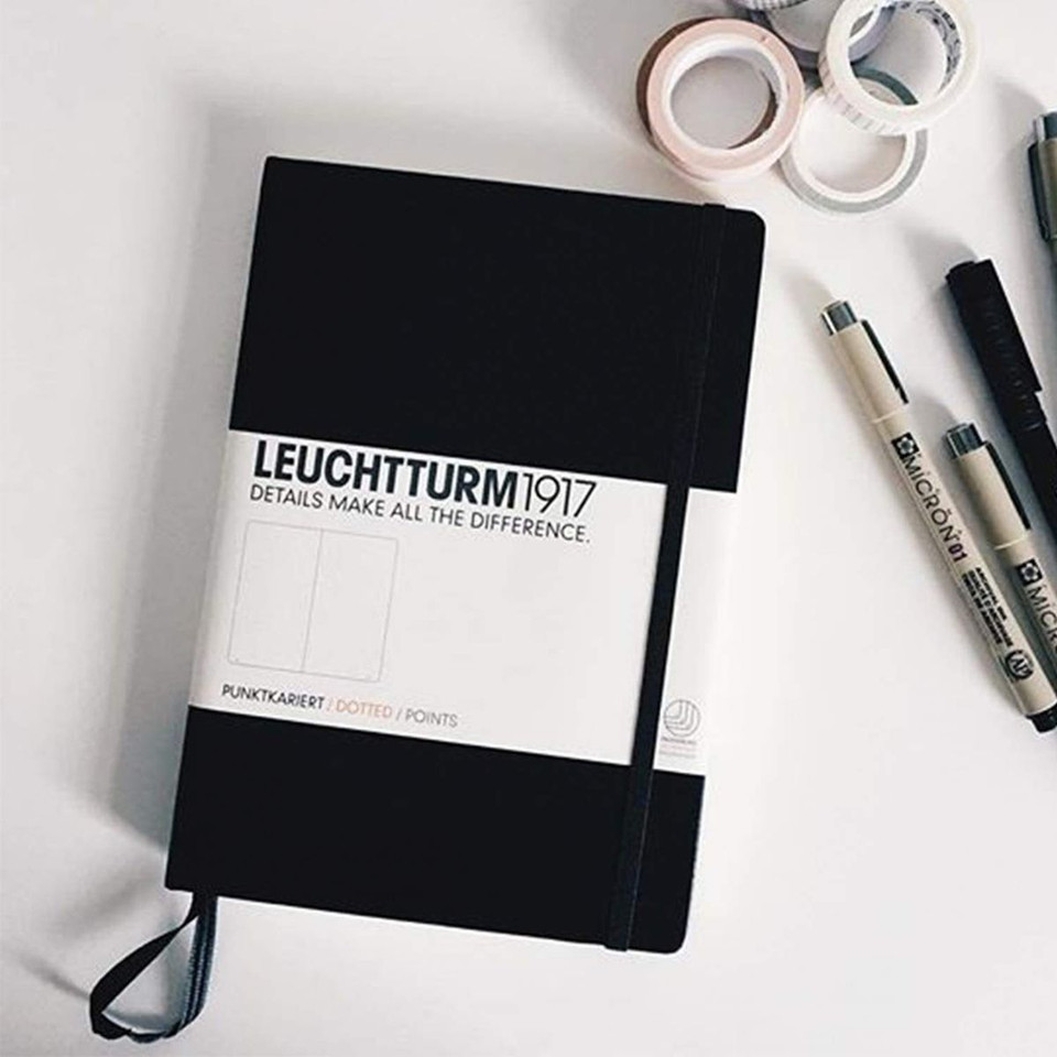 Leuchtturm Medium A5 Dotted Hardcover Notebook product image