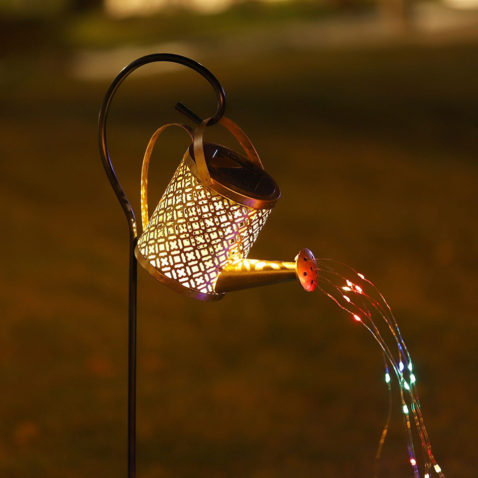 Solar-Powered Waterfall Fairy Light product image
