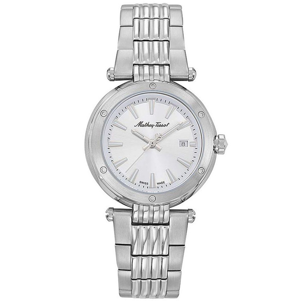 Mathey Tissot Women's Neptune Silver Dial Watch product image