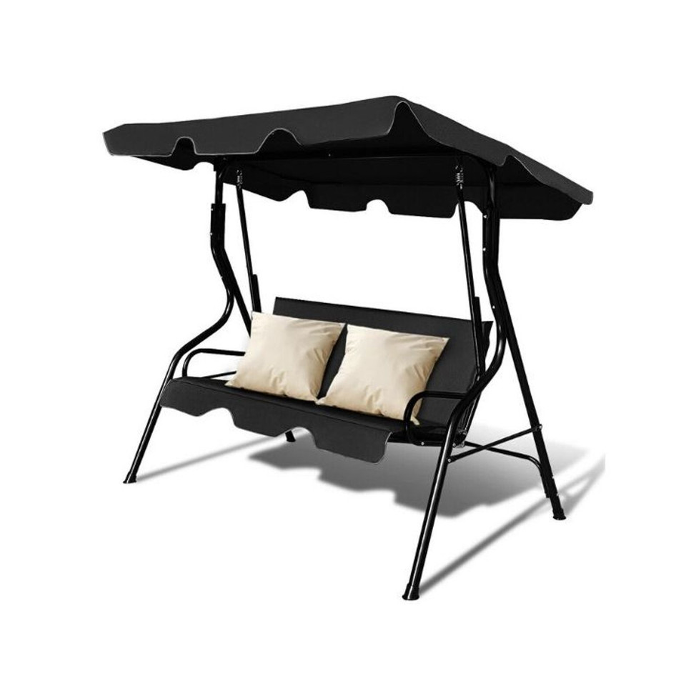 3-Seat Patio Canopy Glider Swing product image