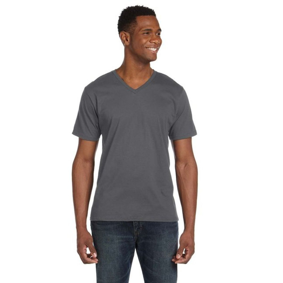 Anvil Adult Lightweight V-Neck T-Shirt (Small) product image