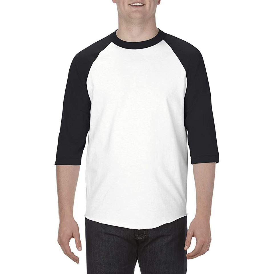 Alstyle Classic Raglan 3/4 Sleeve T-Shirt (Small) product image