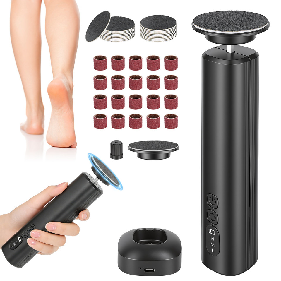 2-In-1 Electric Foot Callus Remover & Nail Grinder product image