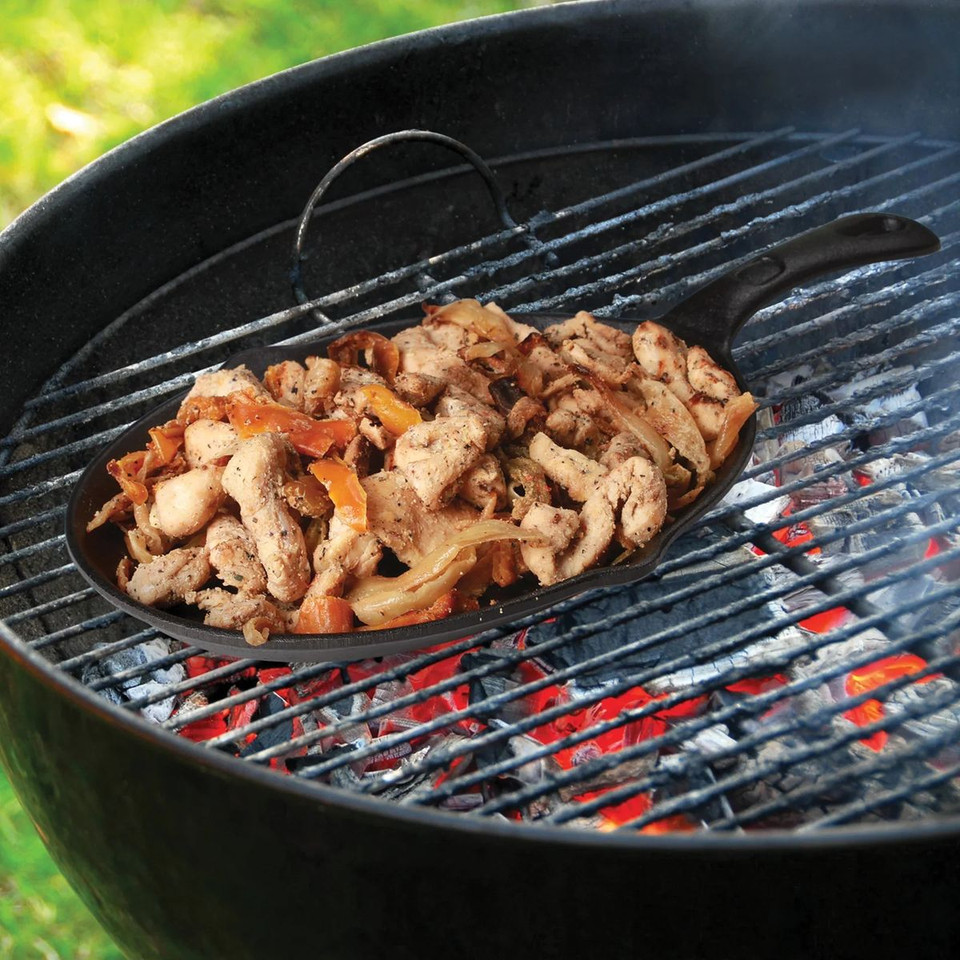 Jim Beam 3-Piece Cast Iron Skillet Set product image