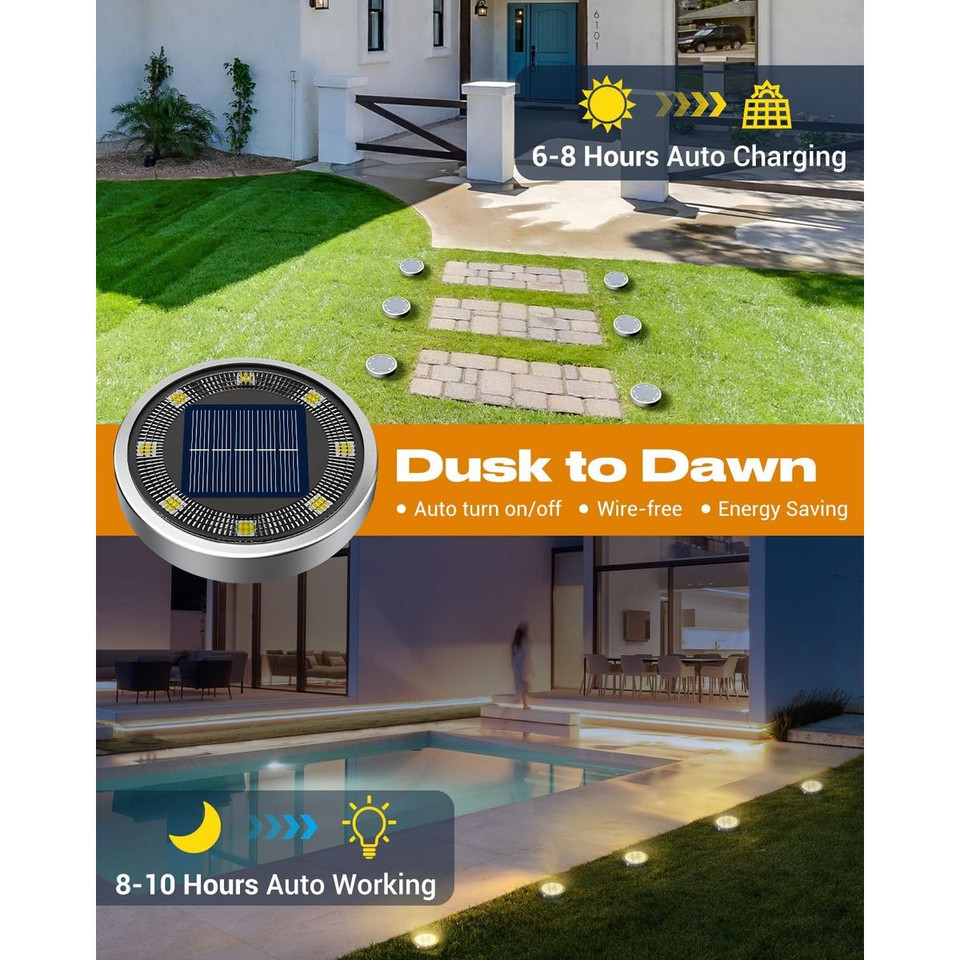 Solar Ground Pathway Light (2- to 12-Pack) product image