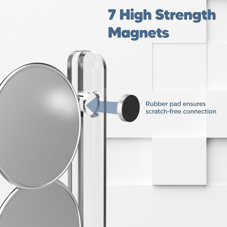 Magnetic 10 Pod Storage Organizer Rack Mount product image