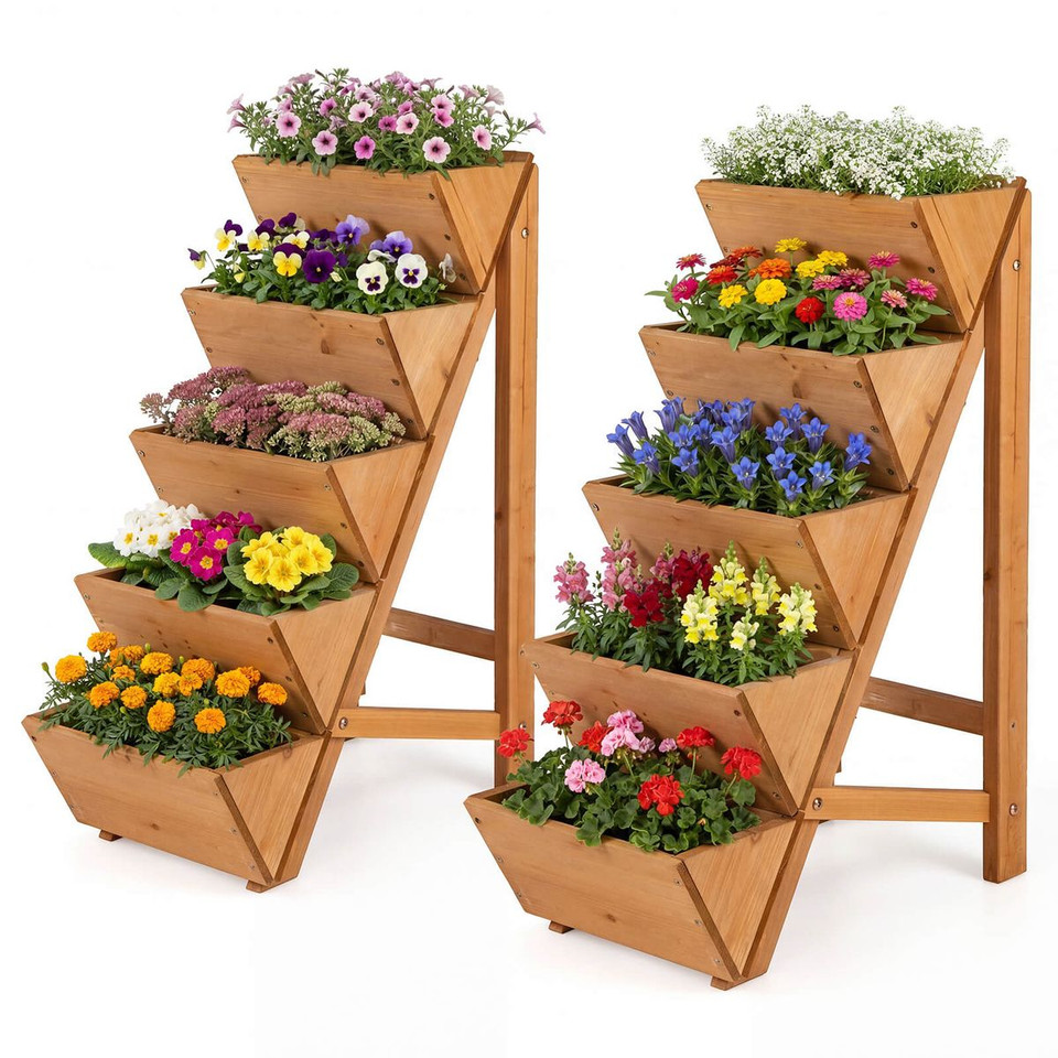 Vertical Garden Shelf Planter (1- or 2-Pack) product image