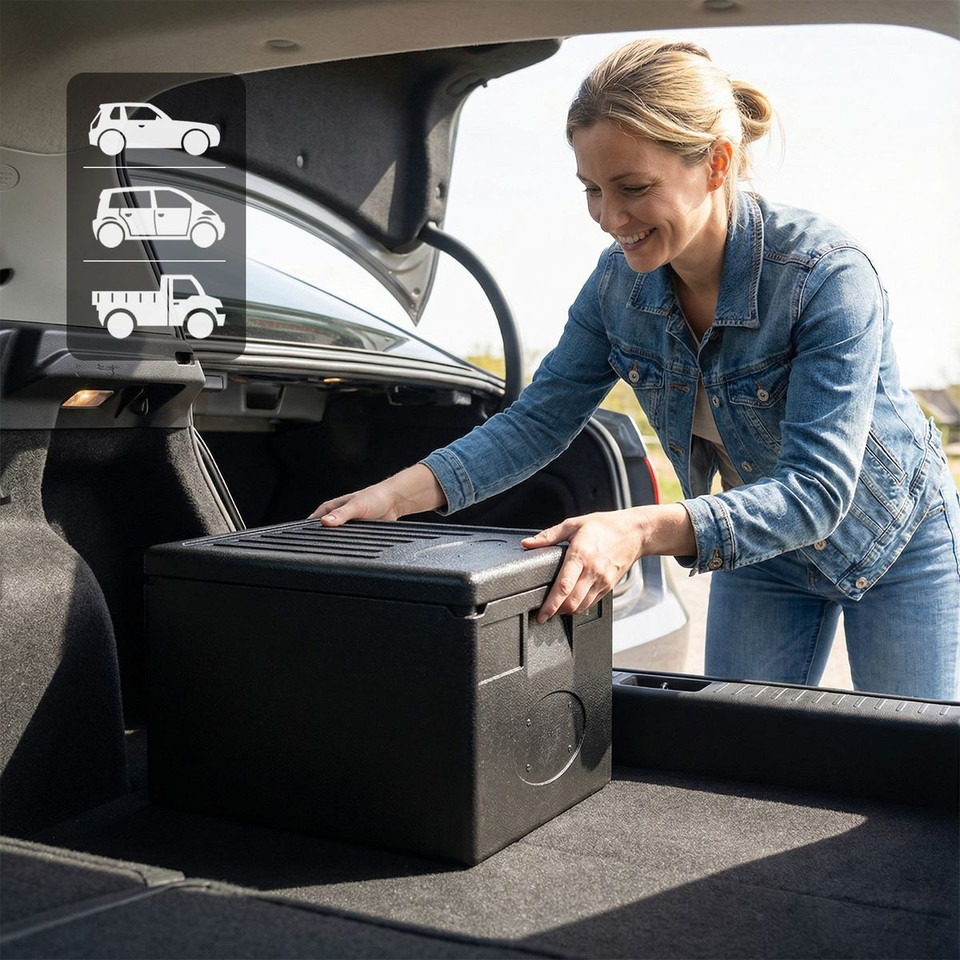 Insulated Food Pan Carrier in Stackable Hot Box product image
