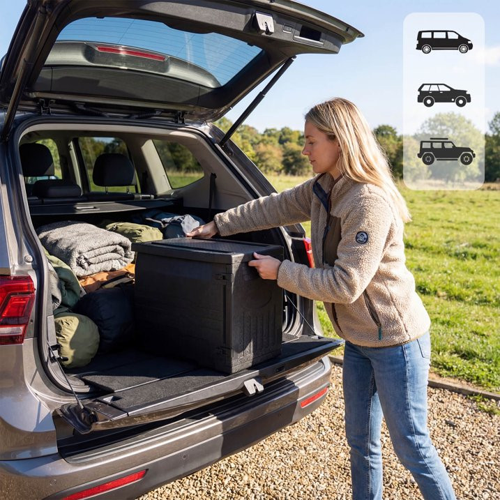 Insulated Food Pan Carrier in Stackable Hot Box product image