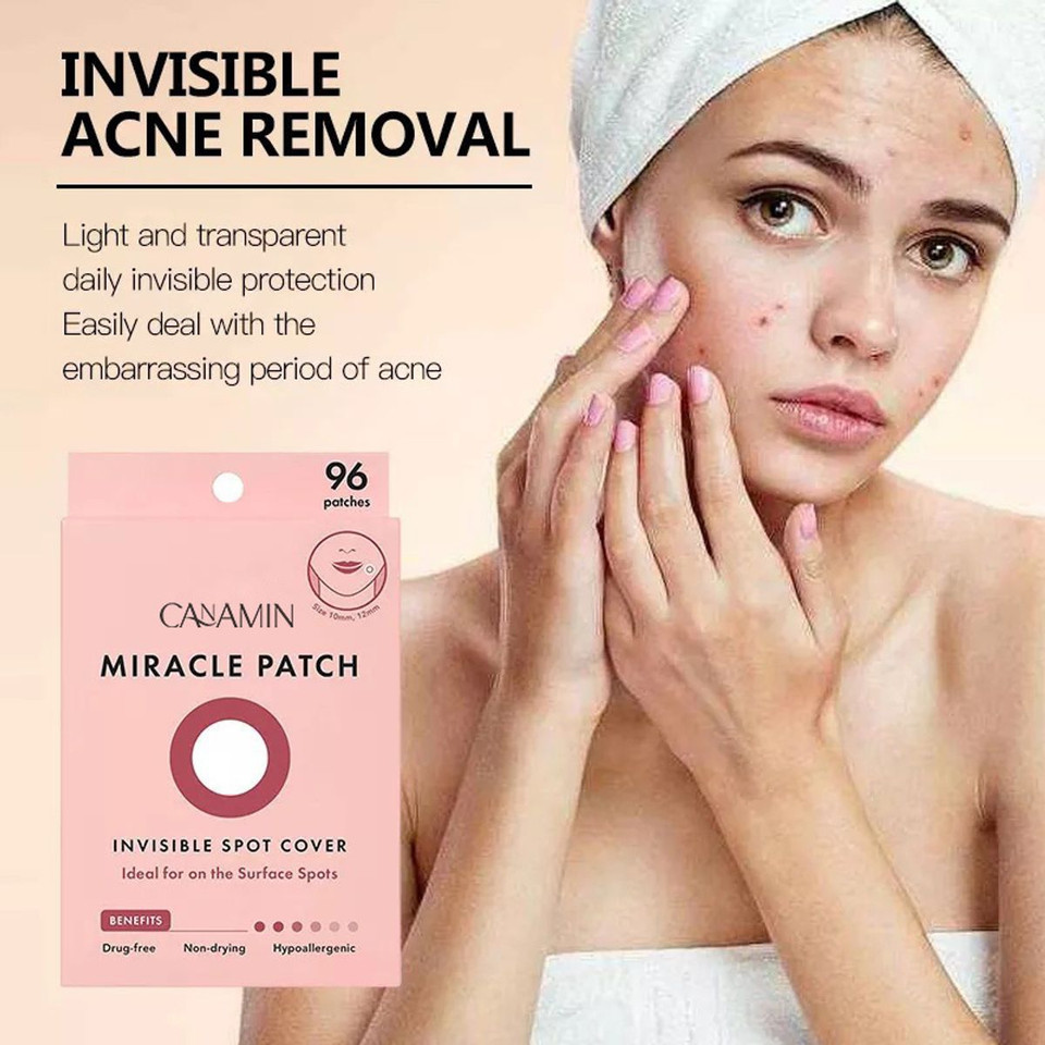 Invisible Hydrocolloid Acne Patches (96-Count) product image