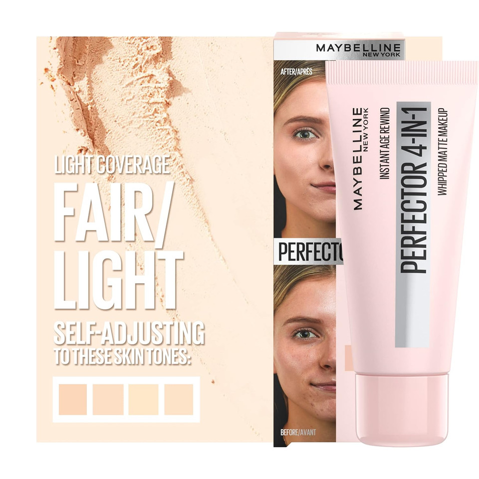 Maybelline Instant Age Rewind Perfector 4-In-1 Matte Makeup (2-Pack) product image