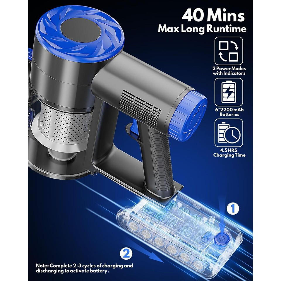 HOTAWELI 6-in-1 Cordless Vacuum Cleaner product image