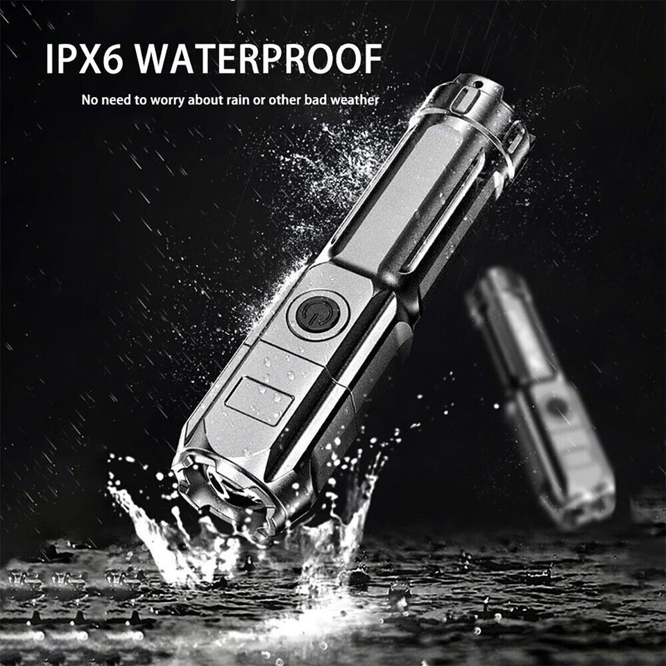 Portable USB Rechargeable Flashlight product image
