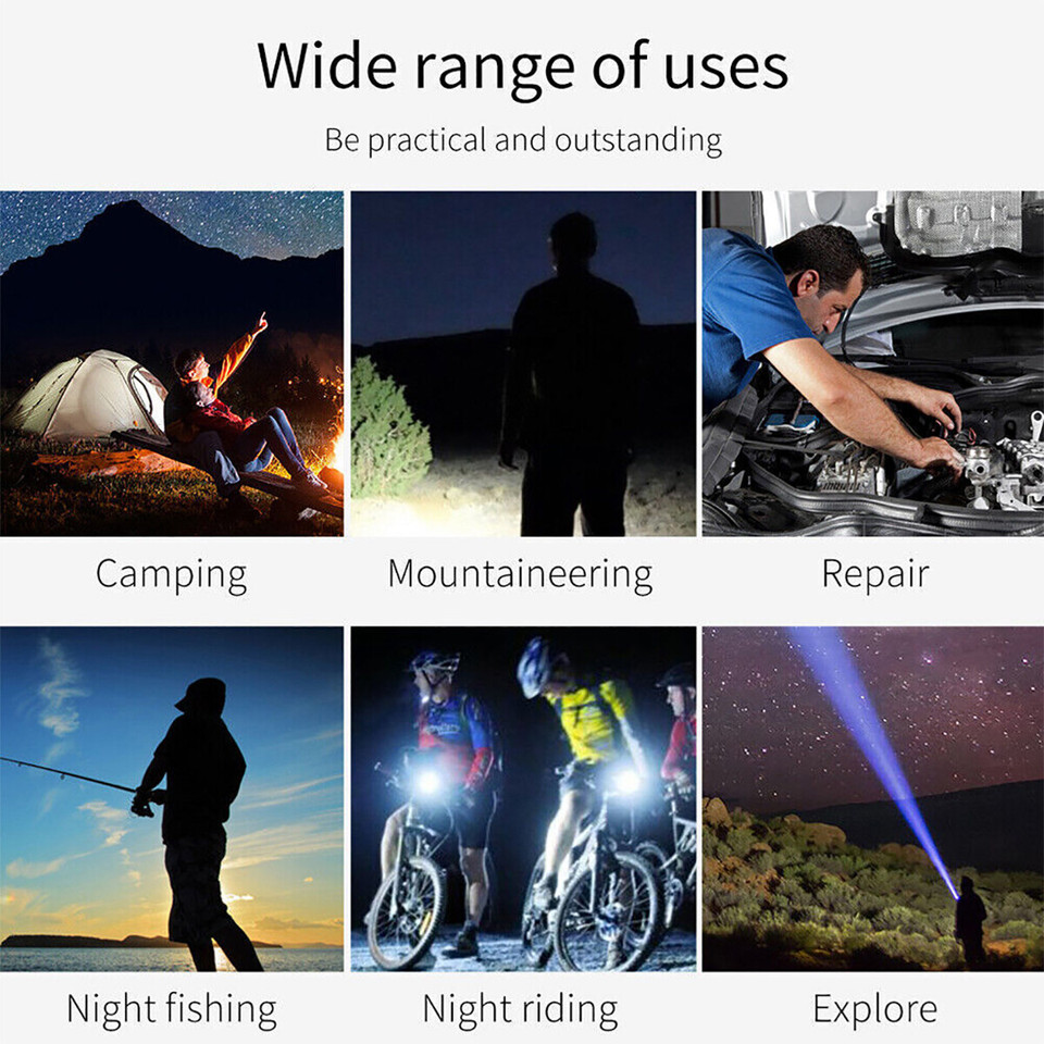 Portable USB Rechargeable Flashlight product image