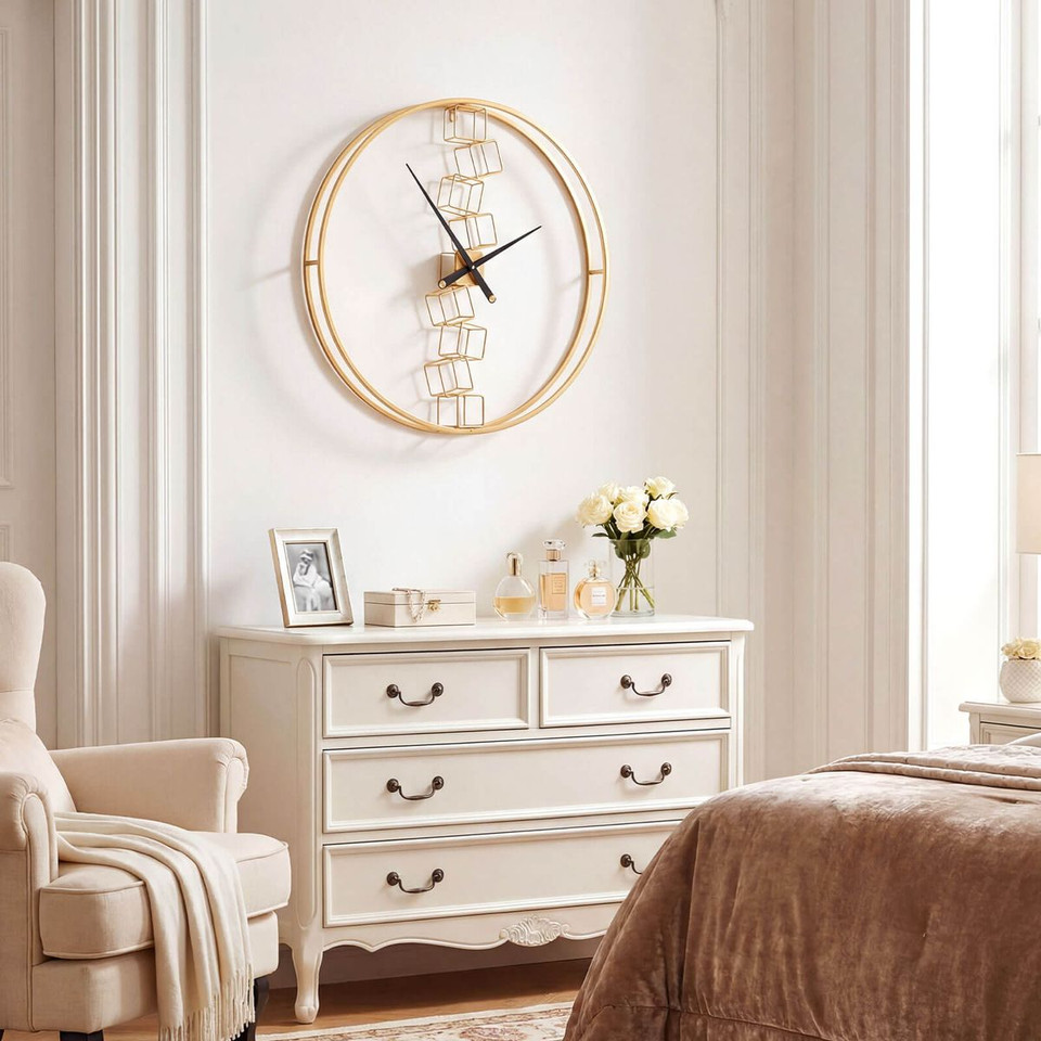 Large Metal Wall Clock product image