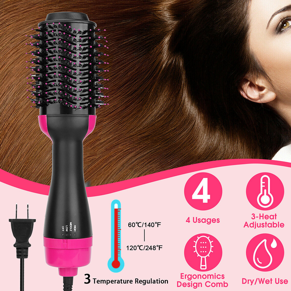 iMounTEK® 4-in-1 Hot Hair Brush product image