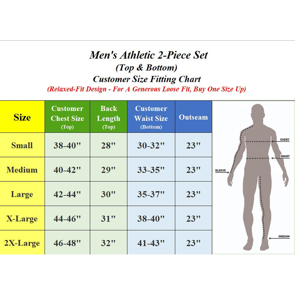 Men’s Athletic Tee & Shorts Set (2 Pieces) product image
