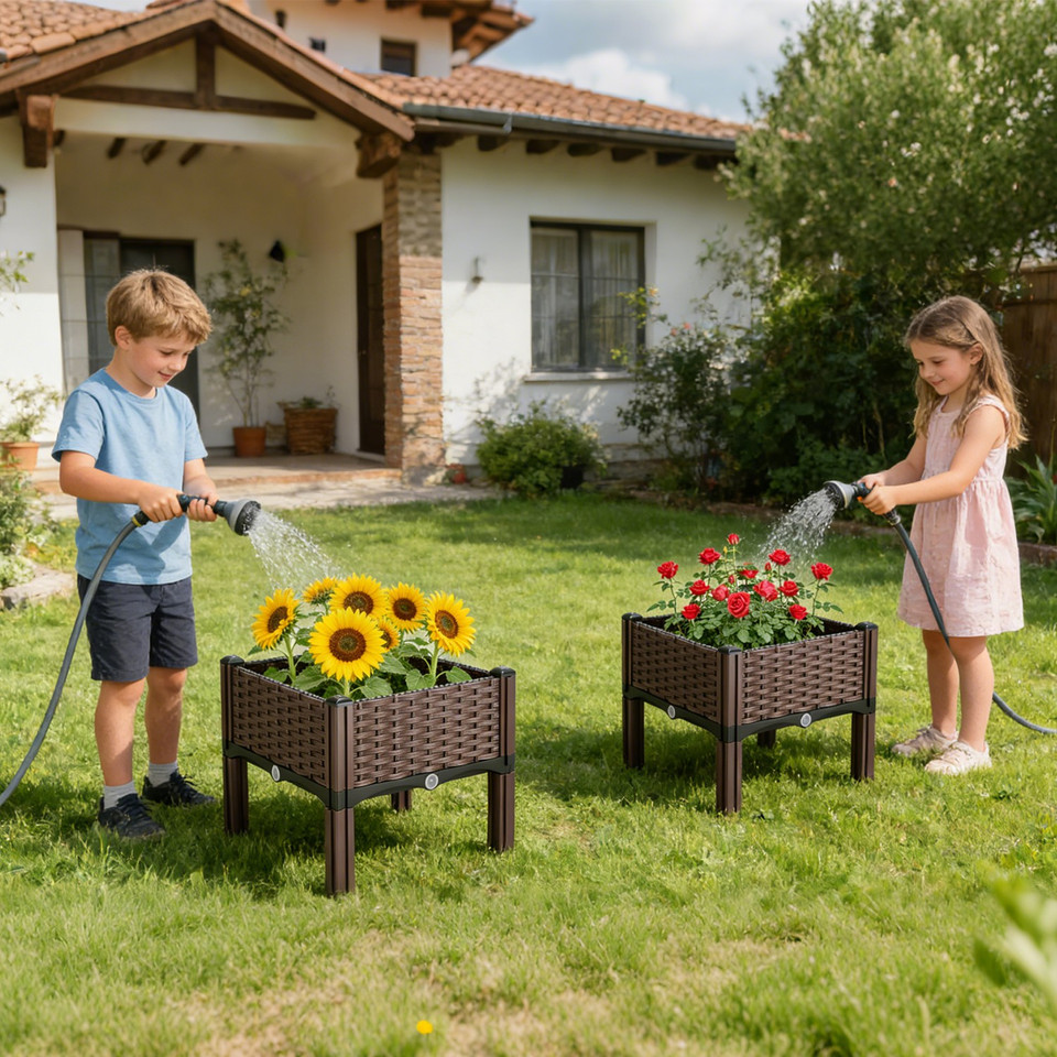 Outdoor Elevated Raised Garden Bed  product image
