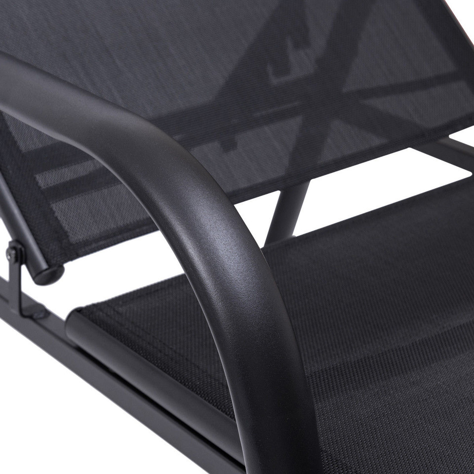 Costway Outdoor Folding Recliner Chair with Adjustable Back product image