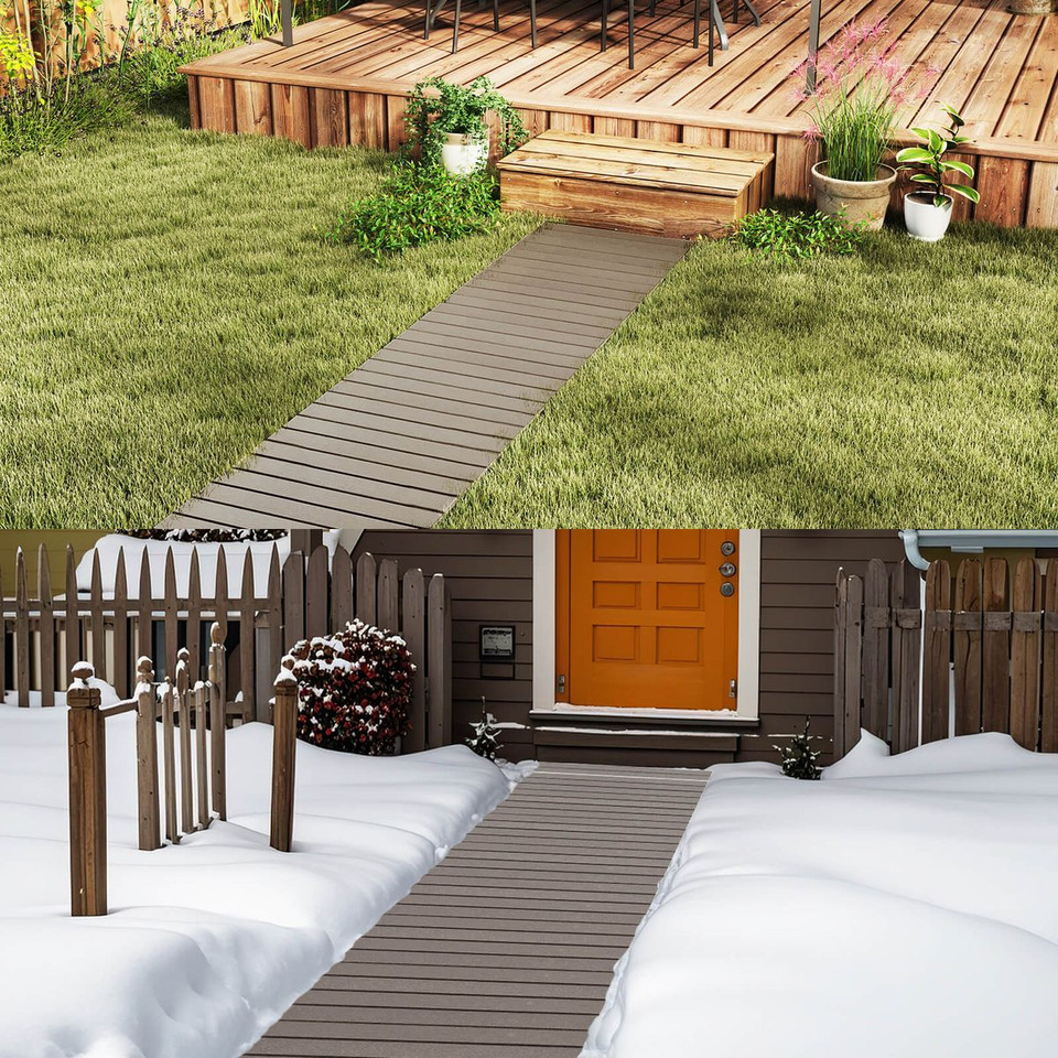 8FT Outdoor Pathway with HDPE Frame product image