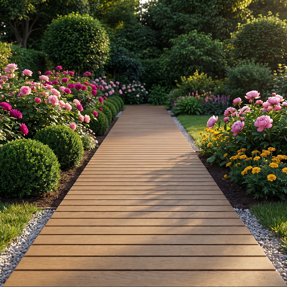 8FT Outdoor Pathway with HDPE Frame product image