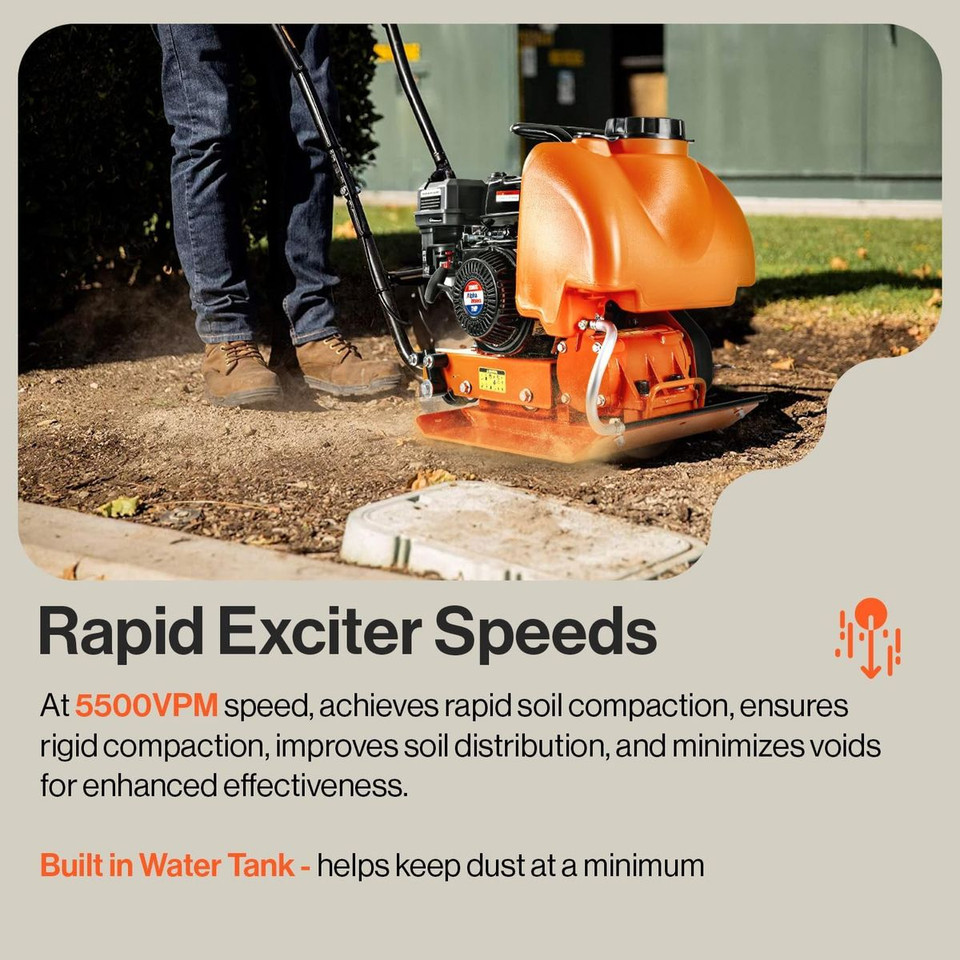 SuperHandy Heavy Duty Plate Compactor product image