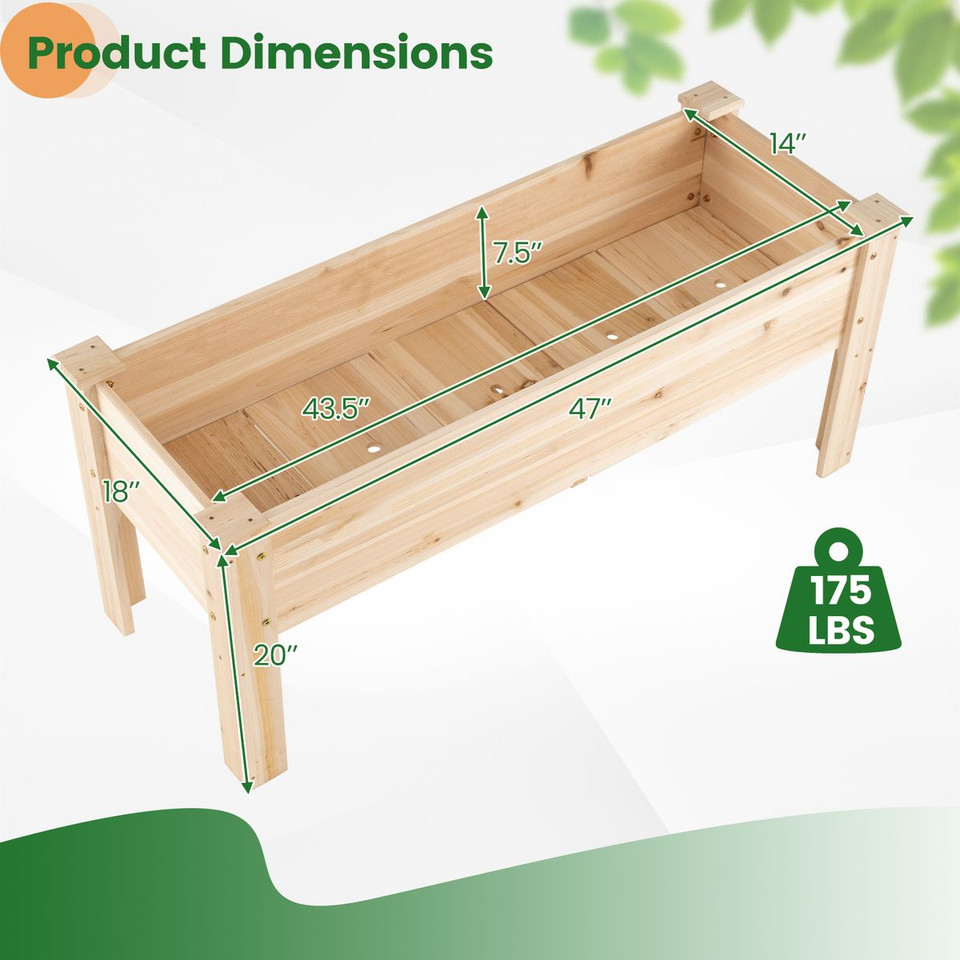 Wooden Raised Garden Bed (1- to 2-Pack) product image