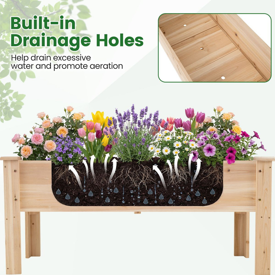 Wooden Raised Garden Bed (1- to 2-Pack) product image