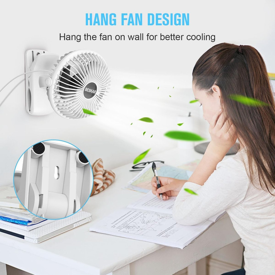 Portable Small Clip-On Fan  product image